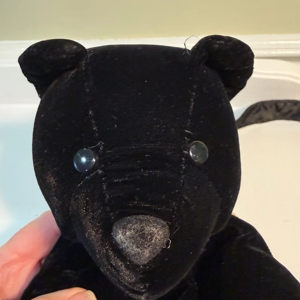 Mango Black Bear Kids Backpack Vintage 1990’s